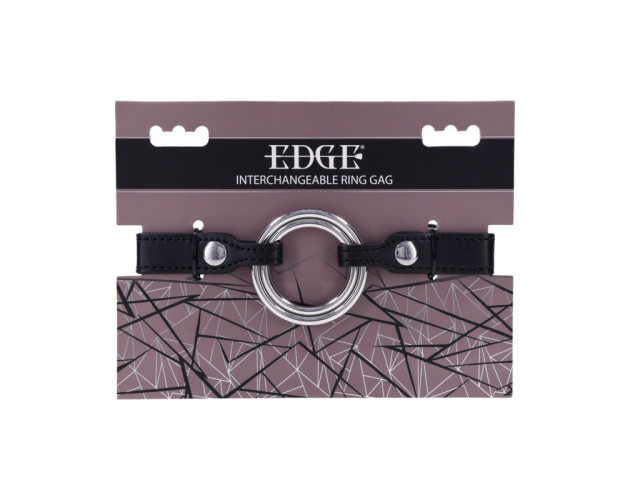 SS Edge Interchangeable Ring Gag