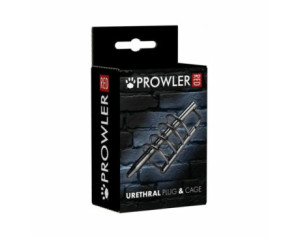 Prowler RED Urethral Plug & Cage Steel