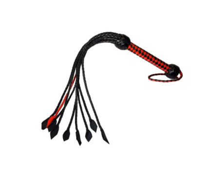 Prowler RED Short Handle Flogger Blk/Red