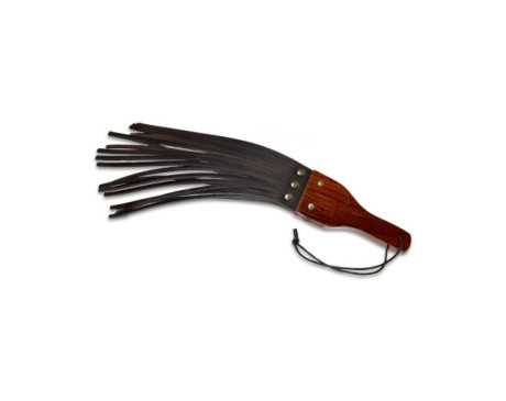 Prowler RED Leather and Wood Fring Paddl