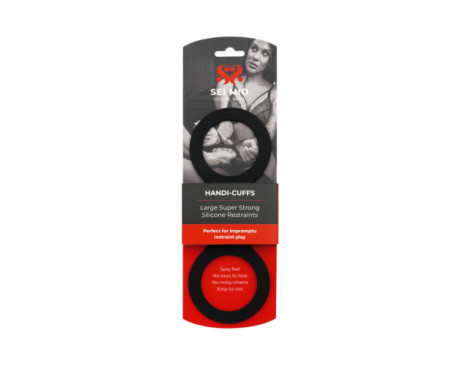 SEI MIO Handi-Cuffs Large Silicone Cuffs