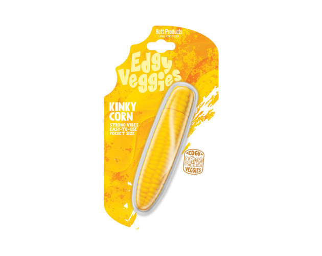Edgy Veggies Kinky Corn Vibrator