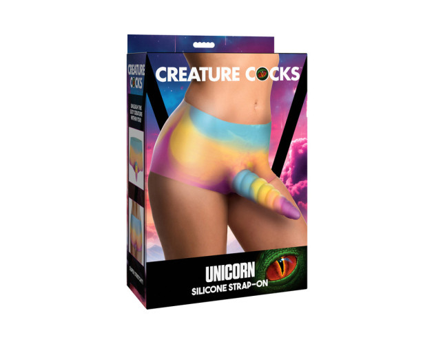 Creature Cocks Unicorn Silicone Strap-On