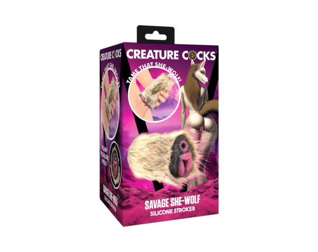 Creature Cocks Savage She-Wolf Sil Strok