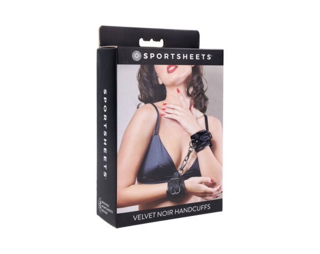 SS Velvet Noir Handcuffs