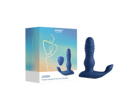 HPB Jaden Thrust Vibr Prostate Indigo