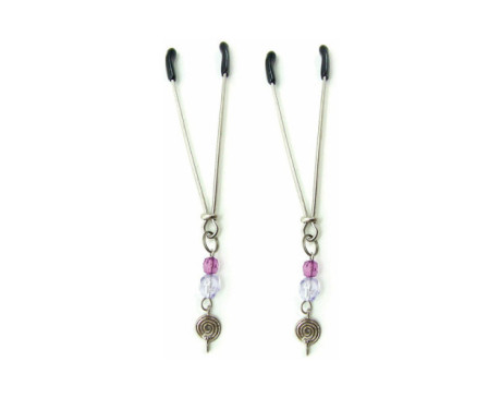 Sex Kitten Clamps Purple Swirls