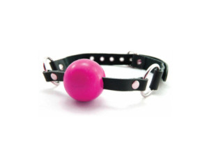Sex Kitten Silicone Ball Gag Pink