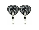 Bijoux de Nip Black Heart Pasties Beads