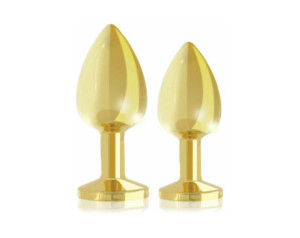 Rianne S 2pc Booty Plug Luxury Set Gold
