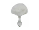 Crystal Delights Magn BunnyTail Plug Wht