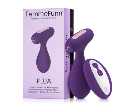 FemmeFunn Plua Vibrating Plug Purple