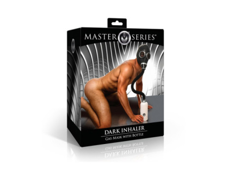 Master Series Rubber Gas Mask w/ Bottle