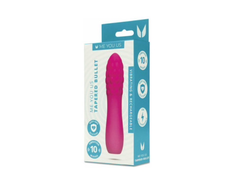 Me You Us Tapered Bullet Hot Pink