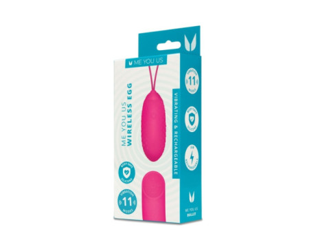 Me You Us Wireless Egg Hot Pink