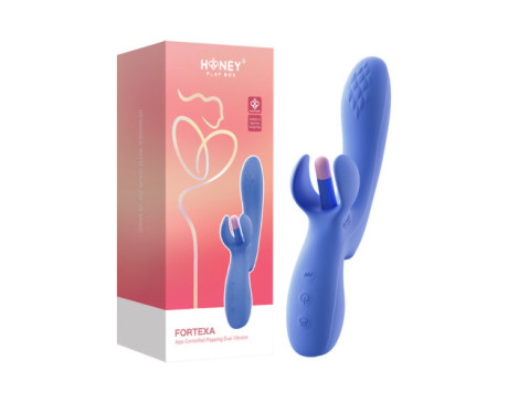 HPB Fortexa Kinky Finger Dual Stim Blue
