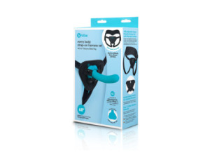 b-Vibe Every Body Strap-On Set 6in Sili