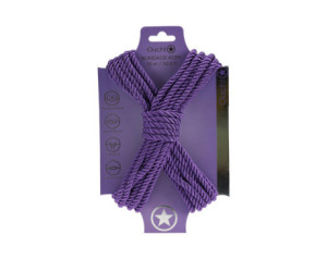 Ouch! Bondage Rope 10m Nylon Purple