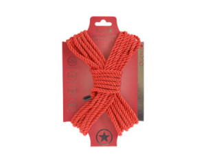 Ouch! Bondage Rope 10m Nylon Red