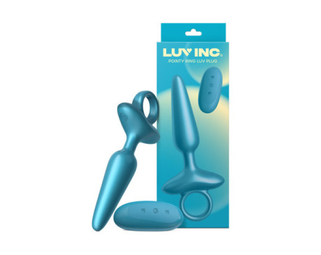 Luv Inc Pr37 Pointy Ring LuvPlug Met Blu