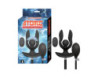 Atomic Vibrating Inflatable Plug Black