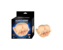 Always Horny Self-Lubr 2Girl/3Hole Beige