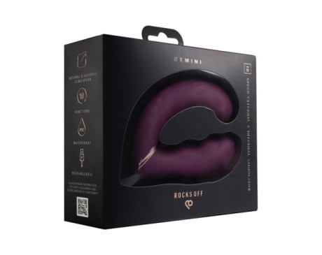 Rocks-Off Gemini Burgundy