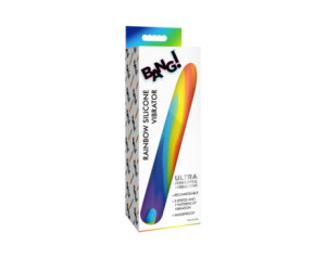 BANG! Rainbow Silicone Vibrator