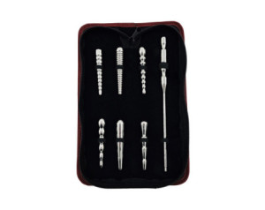 Rouge Stainless Steel Penis Plug Set 7pc