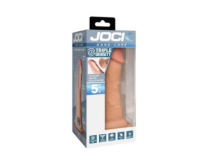 JOCK Hard-Core 5in Triple Density Dildo