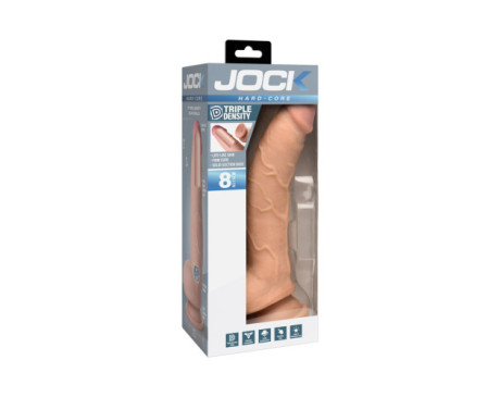 JOCK Hard-Core 8in Triple Dens w/Balls