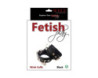 Rouge Fetish Play Vegan Wrist Cuffs Blac