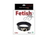 Rouge Fetish Play Vegan Collar Black