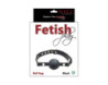Rouge Fetish Play Vegan Ball Gag Black