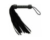Short Suede Flogger Black