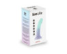 A&E Ombre Curve Liquid Silicone Dildo