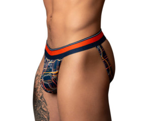 MP Soo Cumfy Jock Navy/Orange SM