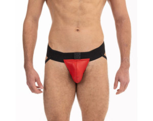 Prowler RED Pouch Jock Black/Red Large