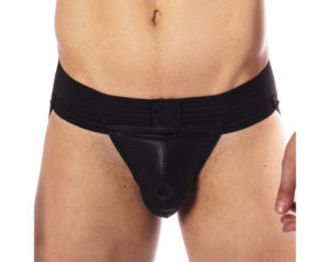 Prowler RED Hole Punch Jock Black XL