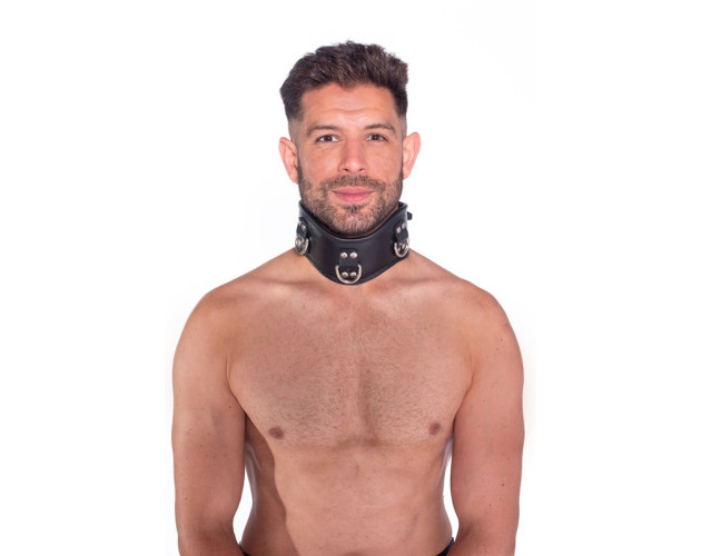 Prowler RED Leather Posture Collar LXL