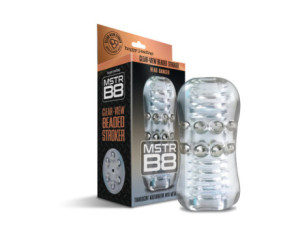 MSTR B8 Clear Beaded Stroker Head Banger