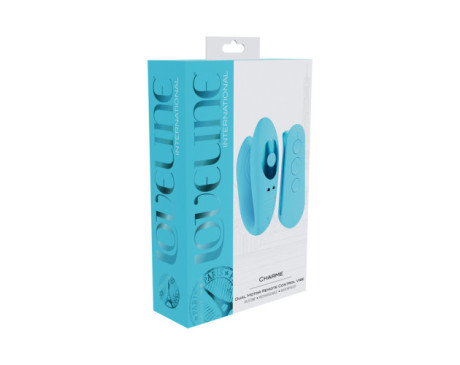 Loveline Charme Sili Dual Motor Vibe Blu