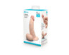 b-Vibe Slipskin Dildo 6.5in Curved Cream