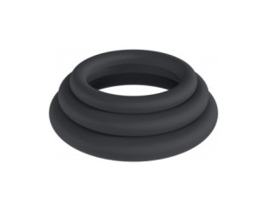 LEVELZ Classic Sili CRingSet L/XL/XXL Bk