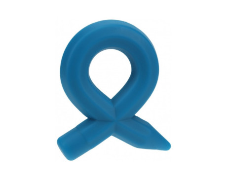 LEVELZ Pencil Liquid Sili Cock Ring Teal