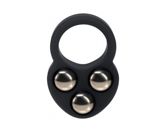 LEVELZ Liquid Sili Trpl Weight C-Ring Bk