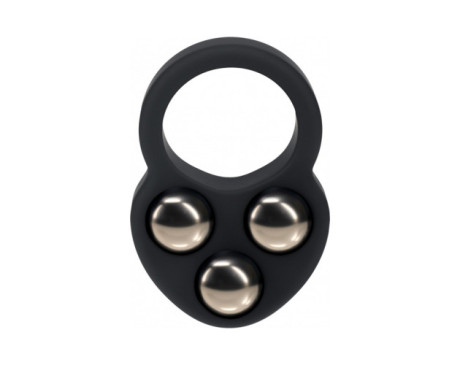 LEVELZ Liquid Sili Trpl Weight C-Ring Bk