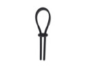 LEVELZ Wide Adj Sili Lasso C-Ring 5mm Bk