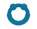 LEVELZ Metal & Silicone Cock Ring Teal