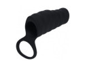 LEVELZ Vibrating Rib Sleeve&Ball Ring Bk